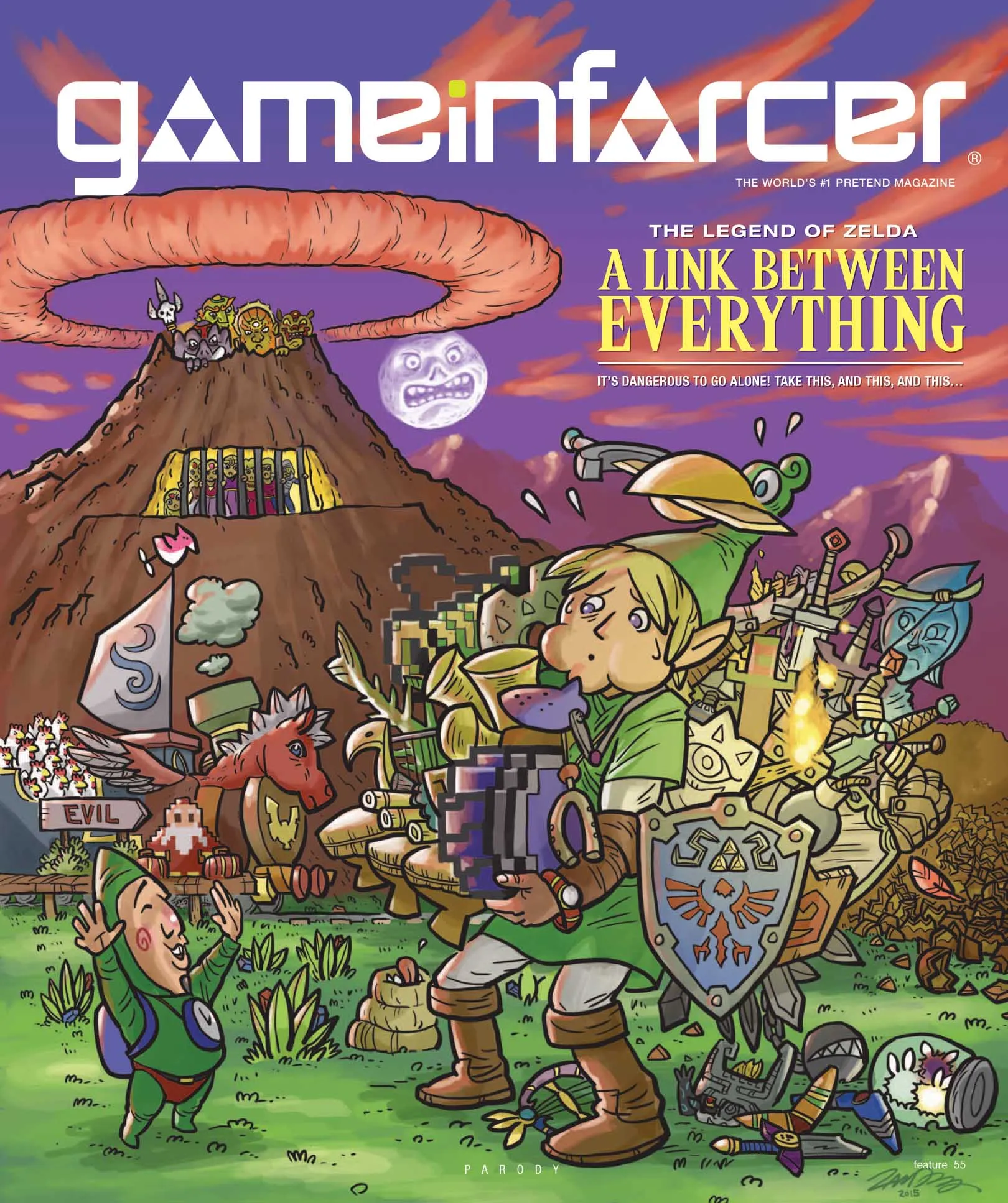 Game Infarcer Cover Retrospective: Fake Games Through The Years