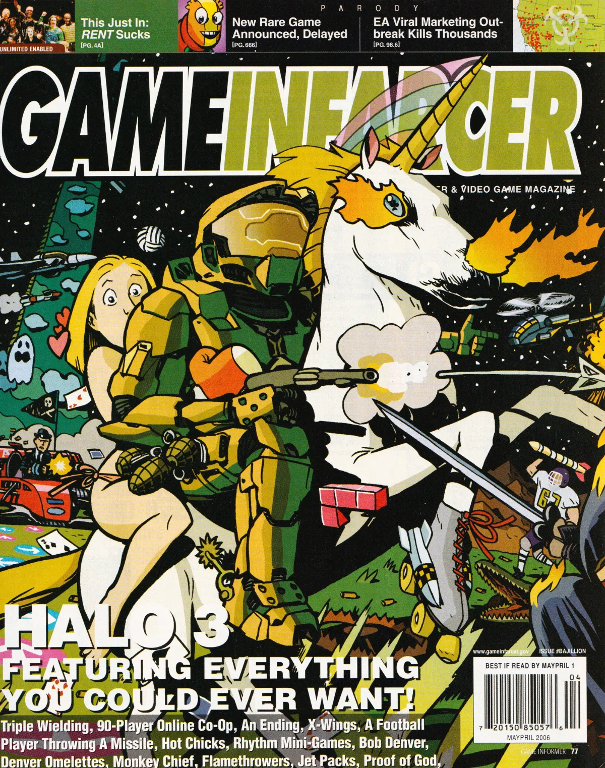 Game Infarcer Cover Retrospective: Fake Games Through The Years