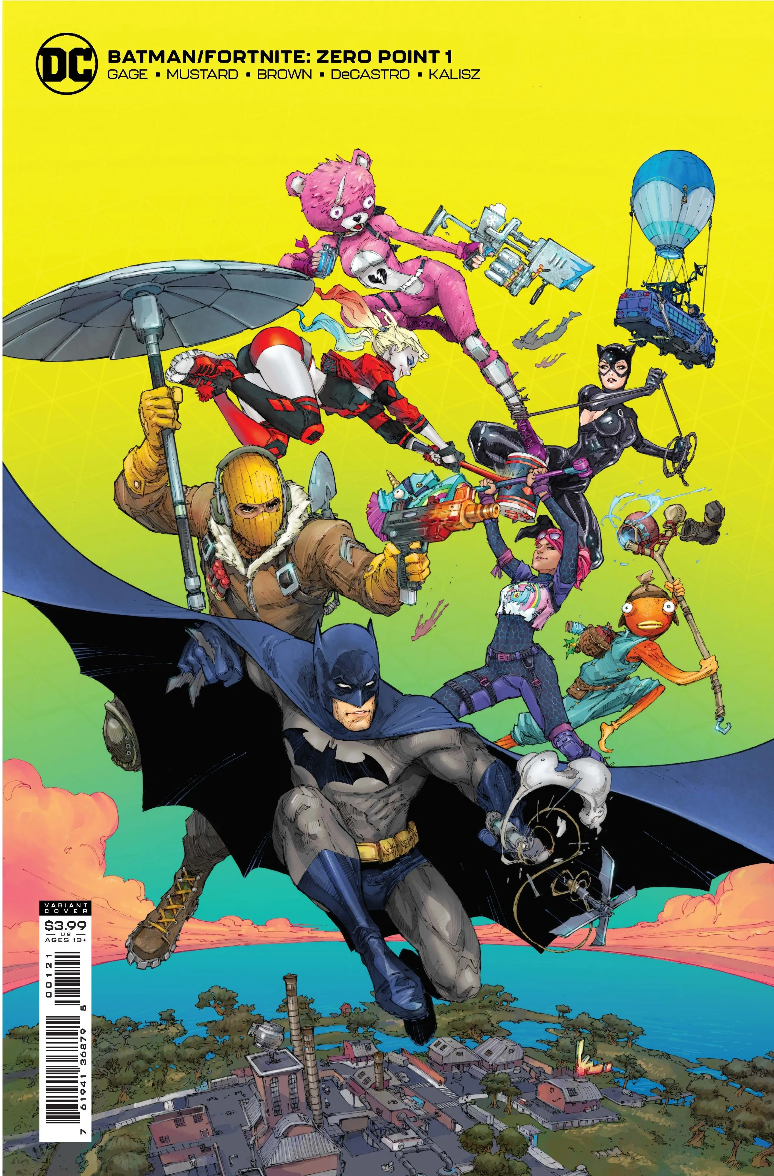 Big Fortnite Secrets To Be Revealed In The Batman/Fortnite: Zero Point Comic Series
