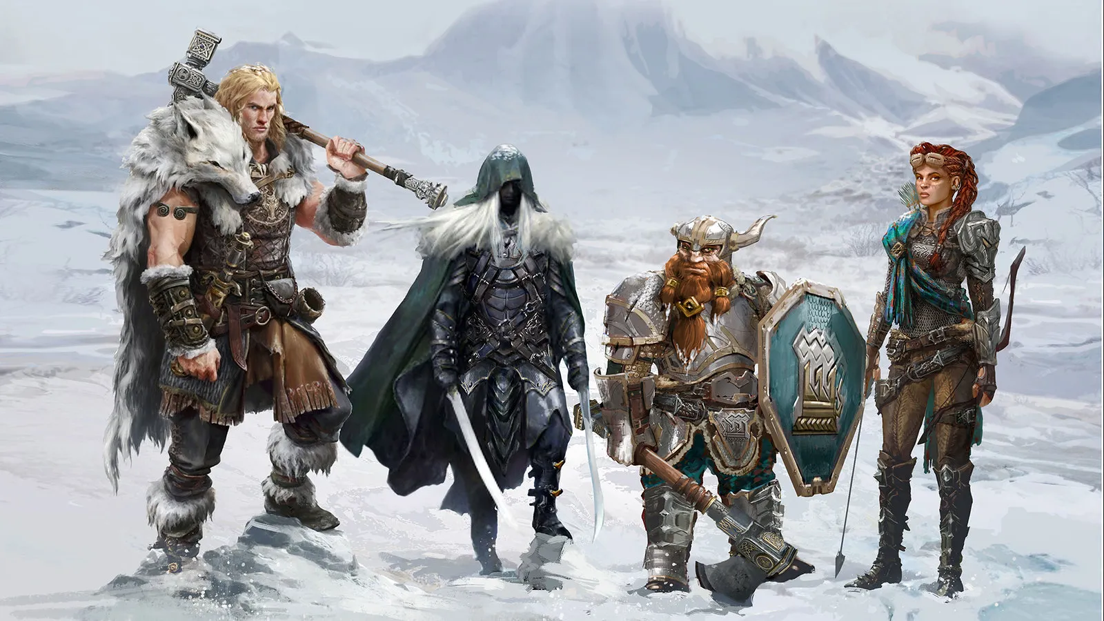 New Dungeons & Dragons: Dark Alliance Concept Art Gets In Touch With Its Inner Heavy Metal 