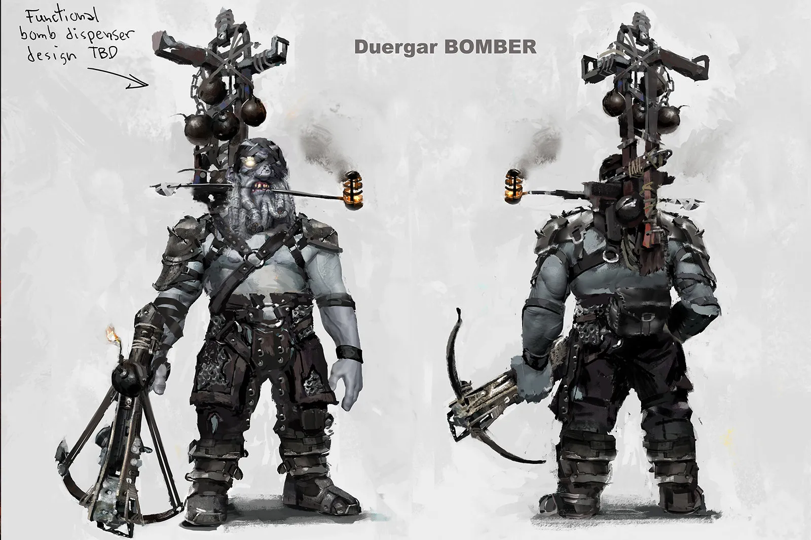 New Dungeons & Dragons: Dark Alliance Concept Art Gets In Touch With Its Inner Heavy Metal 