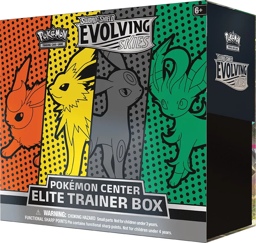 New Pokémon Trading Card Game Expansion, Evolving Skies, Releases This August