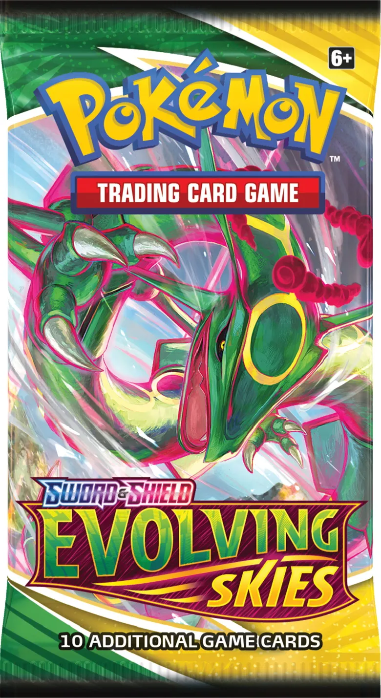 New Pokémon Trading Card Game Expansion, Evolving Skies, Releases This August