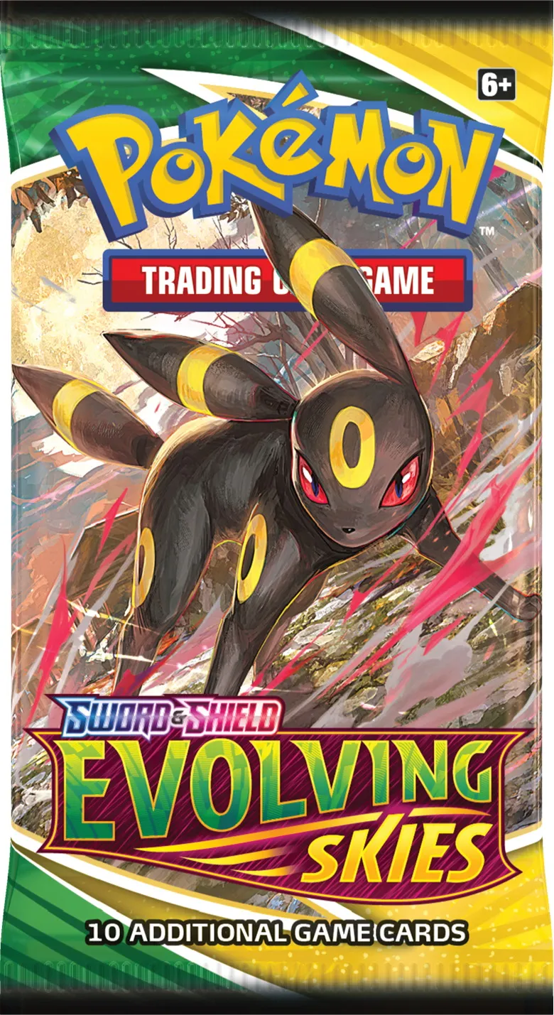 New Pokémon Trading Card Game Expansion, Evolving Skies, Releases This August