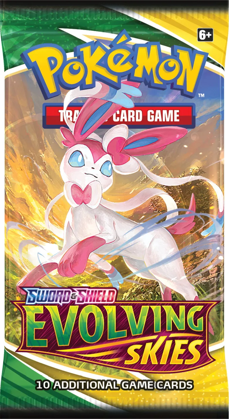 New Pokémon Trading Card Game Expansion, Evolving Skies, Releases This August