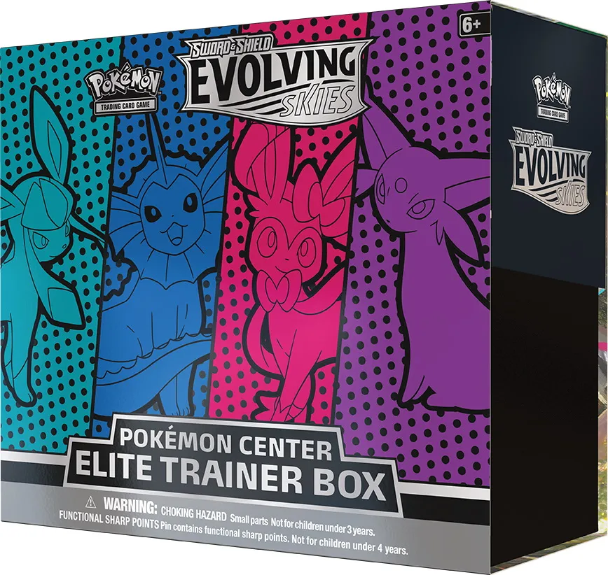 New Pokémon Trading Card Game Expansion, Evolving Skies, Releases This August