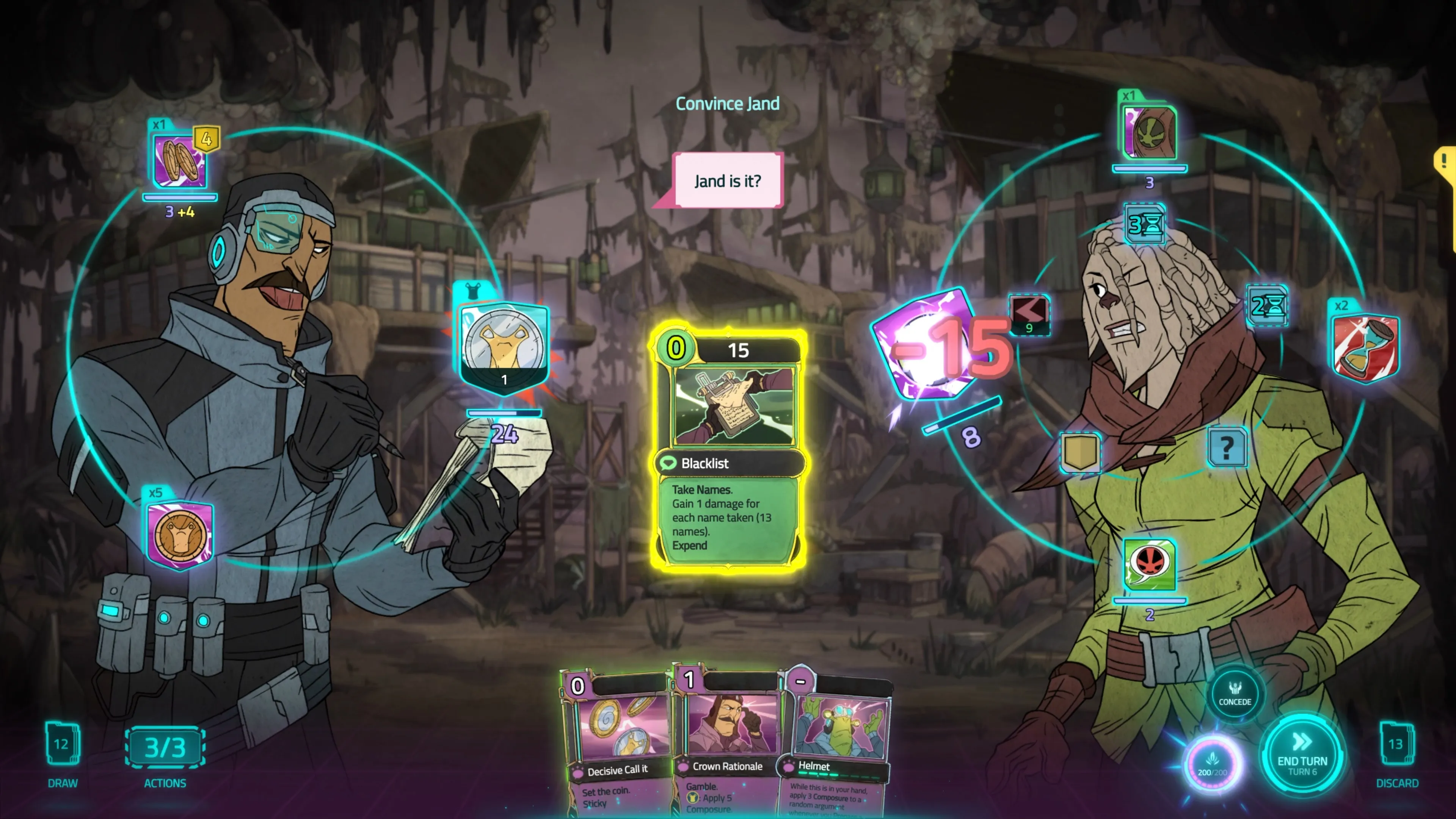 Griftlands Review – Great Friends In Low Places