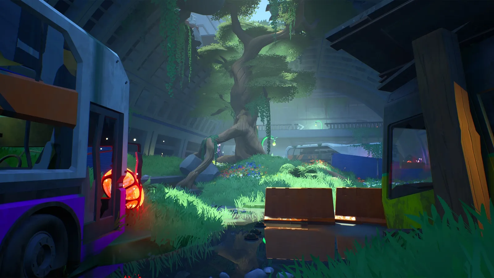 Arcadegeddon Is A Flashy Hip Hop Concert Of Cooperative And Competitive Multiplayer