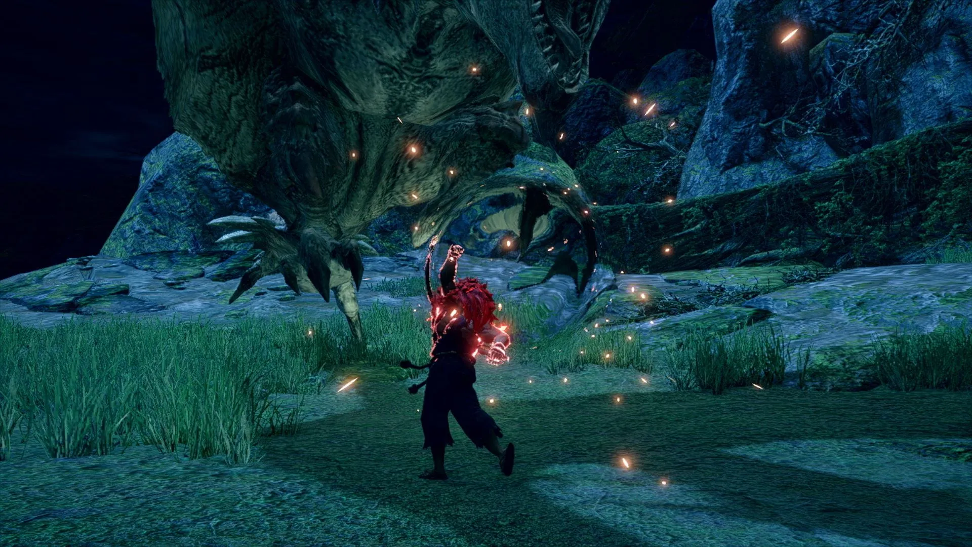 Punch Monsters In The Face With Street Fighter's Akuma In Monster Hunter Rise 
