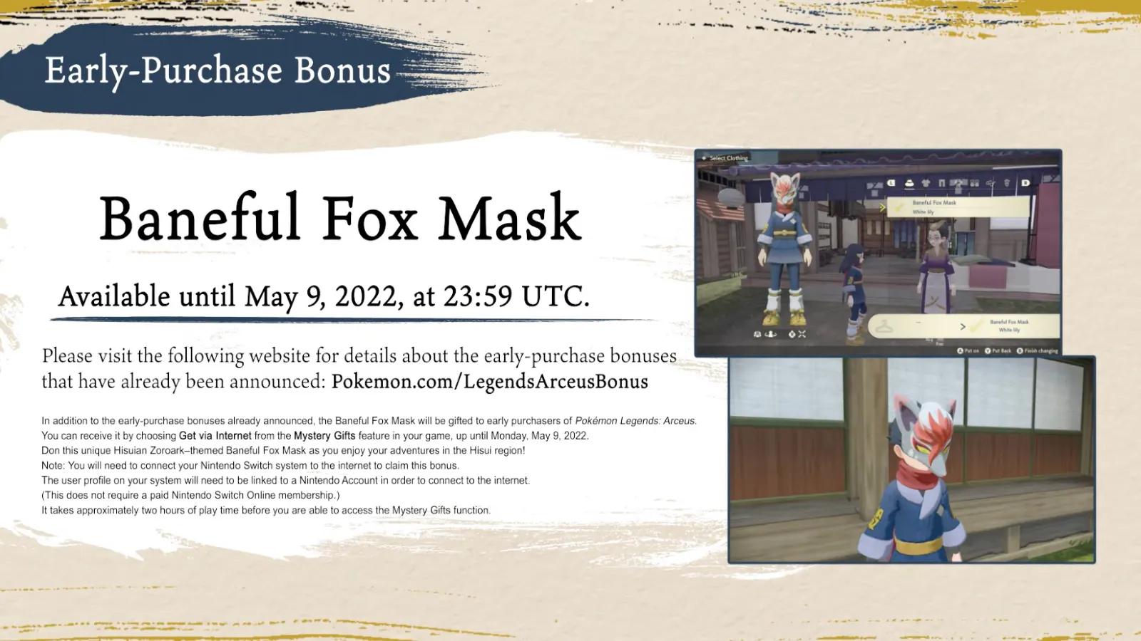 New Hisuian Forms For Zorua And Zoroark In Pokémon Legends: Arceus Revealed