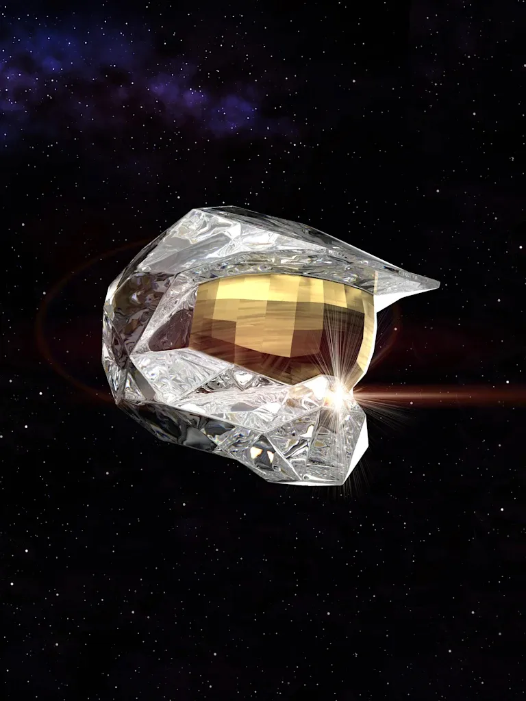 Swarovski Reveals Master Chief Helmet And Energy Sword Crystals 