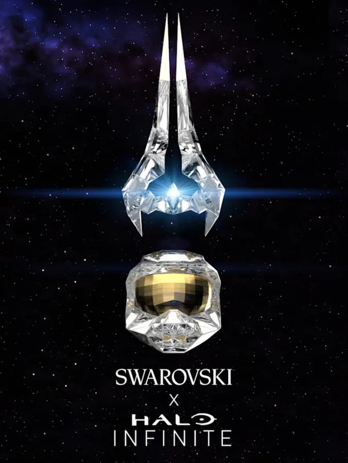 Swarovski Reveals Master Chief Helmet And Energy Sword Crystals 