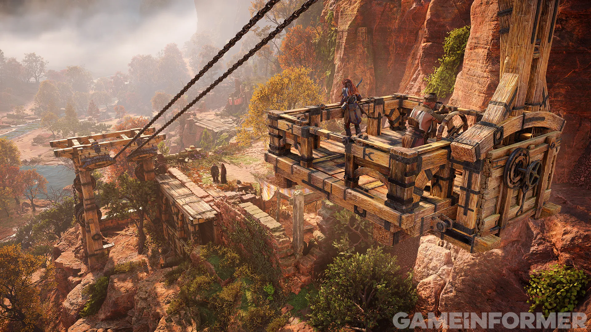These Five Exclusive Horizon Forbidden West Screens Show The Burrower And The Daunt 