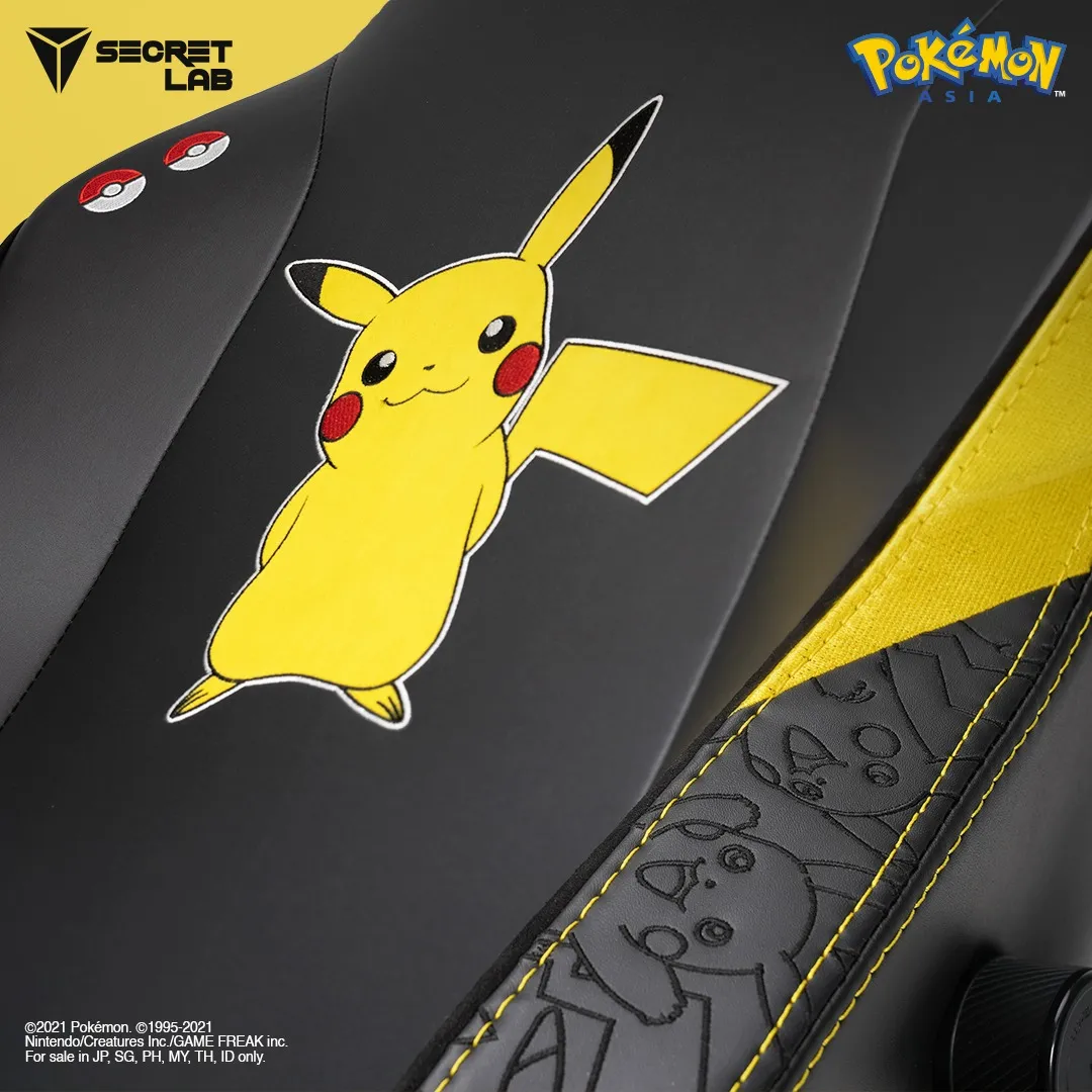 Secretlab Unveils New Pokémon Collection Gaming Chairs