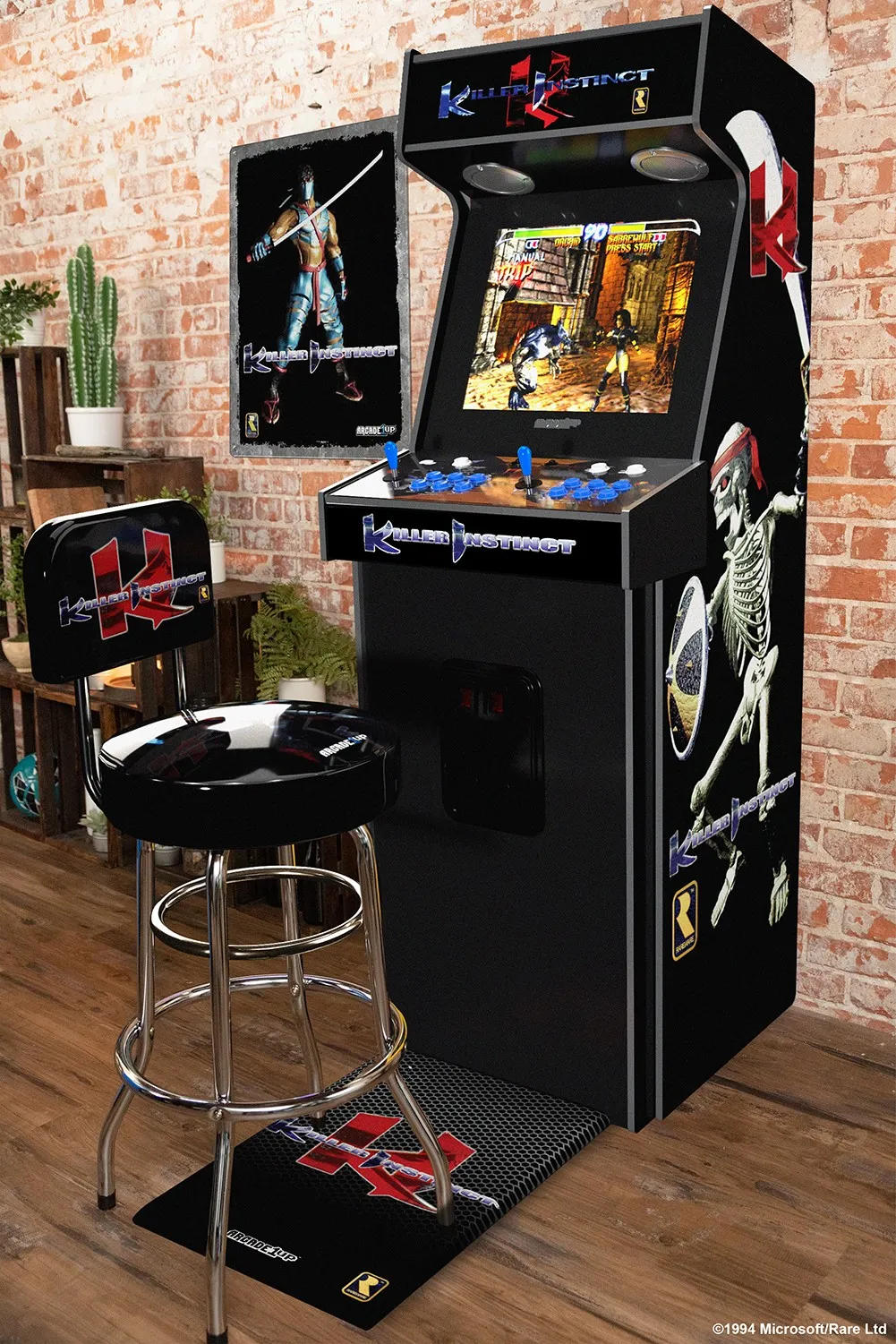 Arcade1Up Announces Pro Series Cabinets With A Bigger Killer Instinct Machine