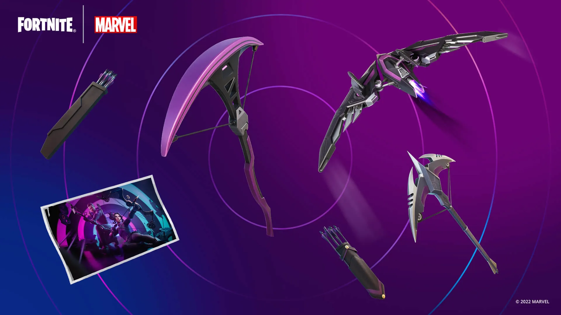 Marvel's Hawkeye Duo Is Now In Fortnite