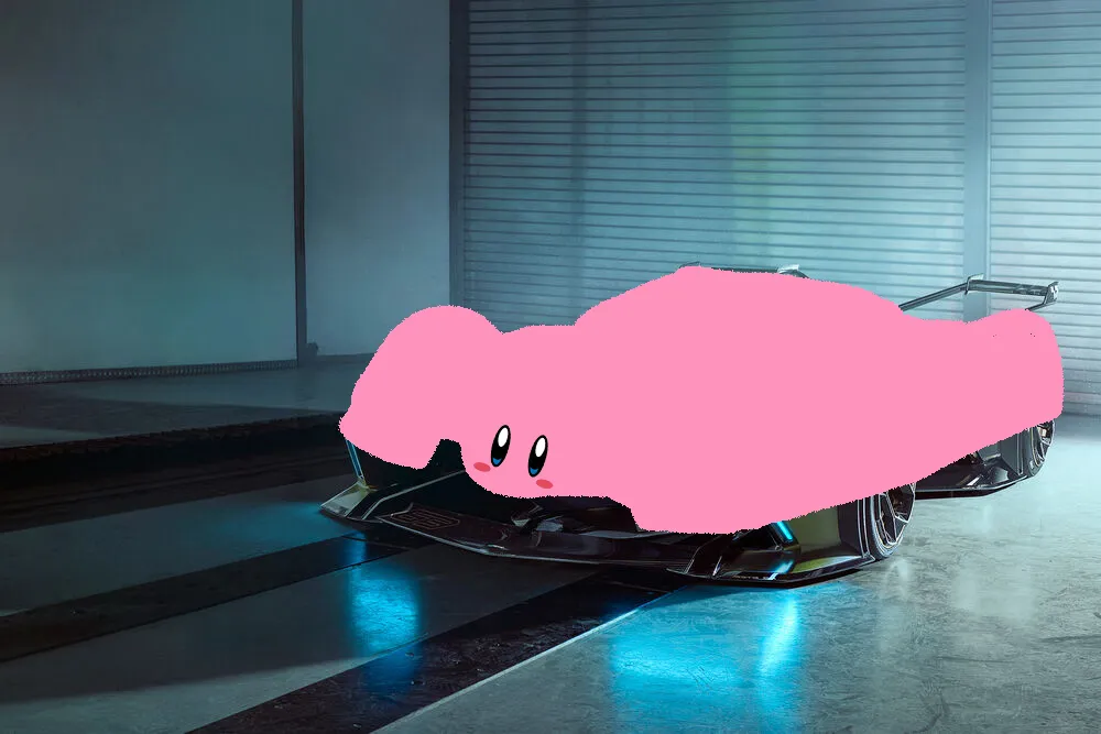 How Would Gran Turismo 7's Best Cars Look If Kirby Ate Them? 