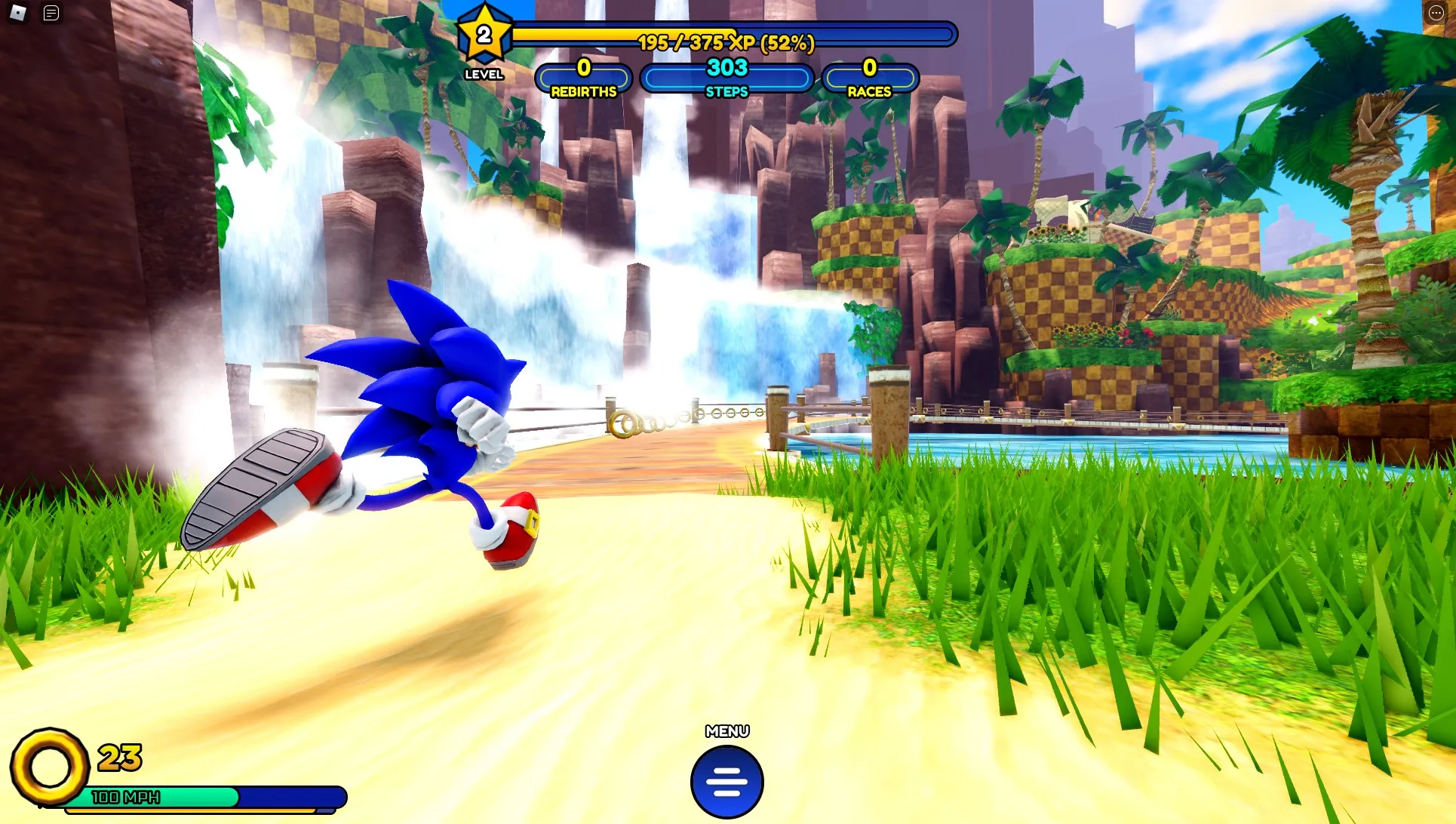 Sonic The Hedgehog Runs Amok In Roblox In A Partnership Between Sega And Gamefam