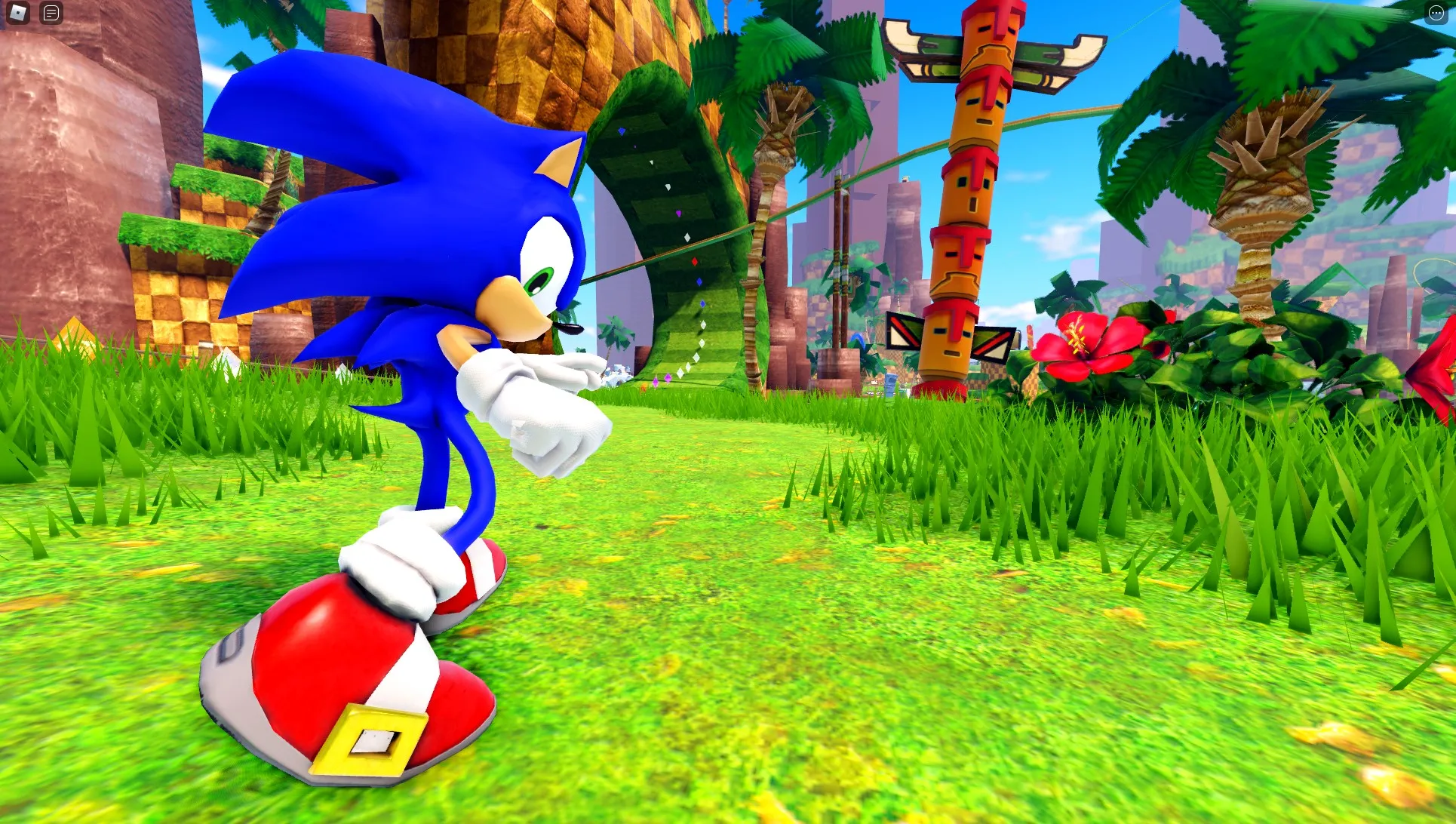 Sonic The Hedgehog Runs Amok In Roblox In A Partnership Between Sega And Gamefam