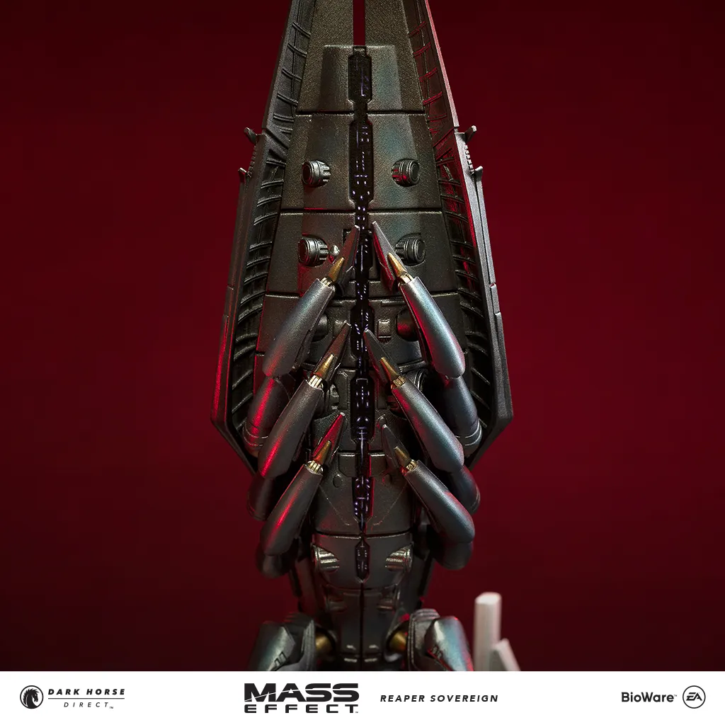 Mass Effect: Dark Horse Unveils Beautiful Reaper Sovereign Ship Replica Now Available For Pre-Order