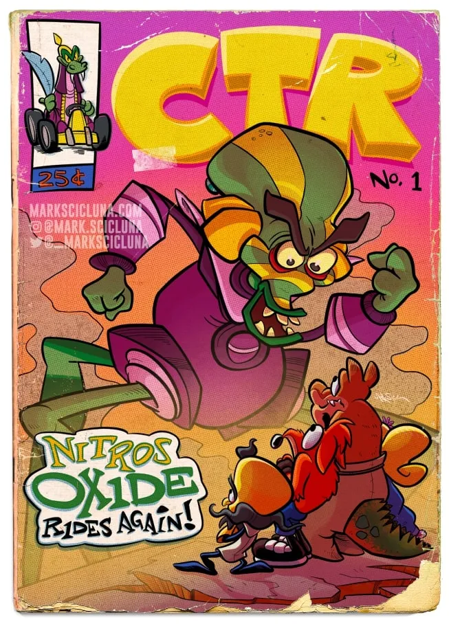 Former Rockstar Games Illustrator Creates Vintage Video Game Comic Book Covers And They Look Amazing