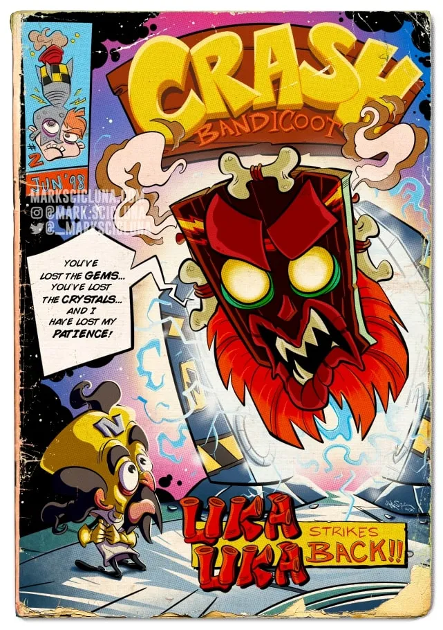 Former Rockstar Games Illustrator Creates Vintage Video Game Comic Book Covers And They Look Amazing
