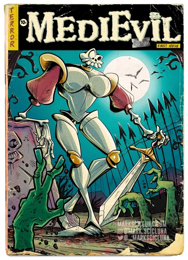 Former Rockstar Games Illustrator Creates Vintage Video Game Comic Book Covers And They Look Amazing