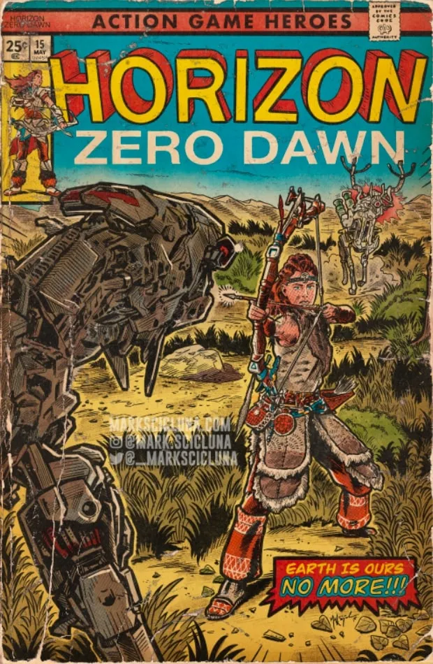 Former Rockstar Games Illustrator Creates Vintage Video Game Comic Book Covers And They Look Amazing