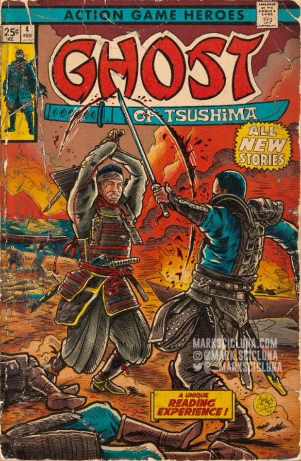 Former Rockstar Games Illustrator Creates Vintage Video Game Comic Book Covers And They Look Amazing