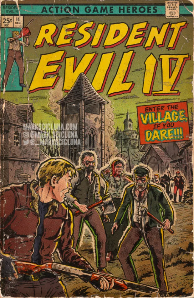Former Rockstar Games Illustrator Creates Vintage Video Game Comic Book Covers And They Look Amazing