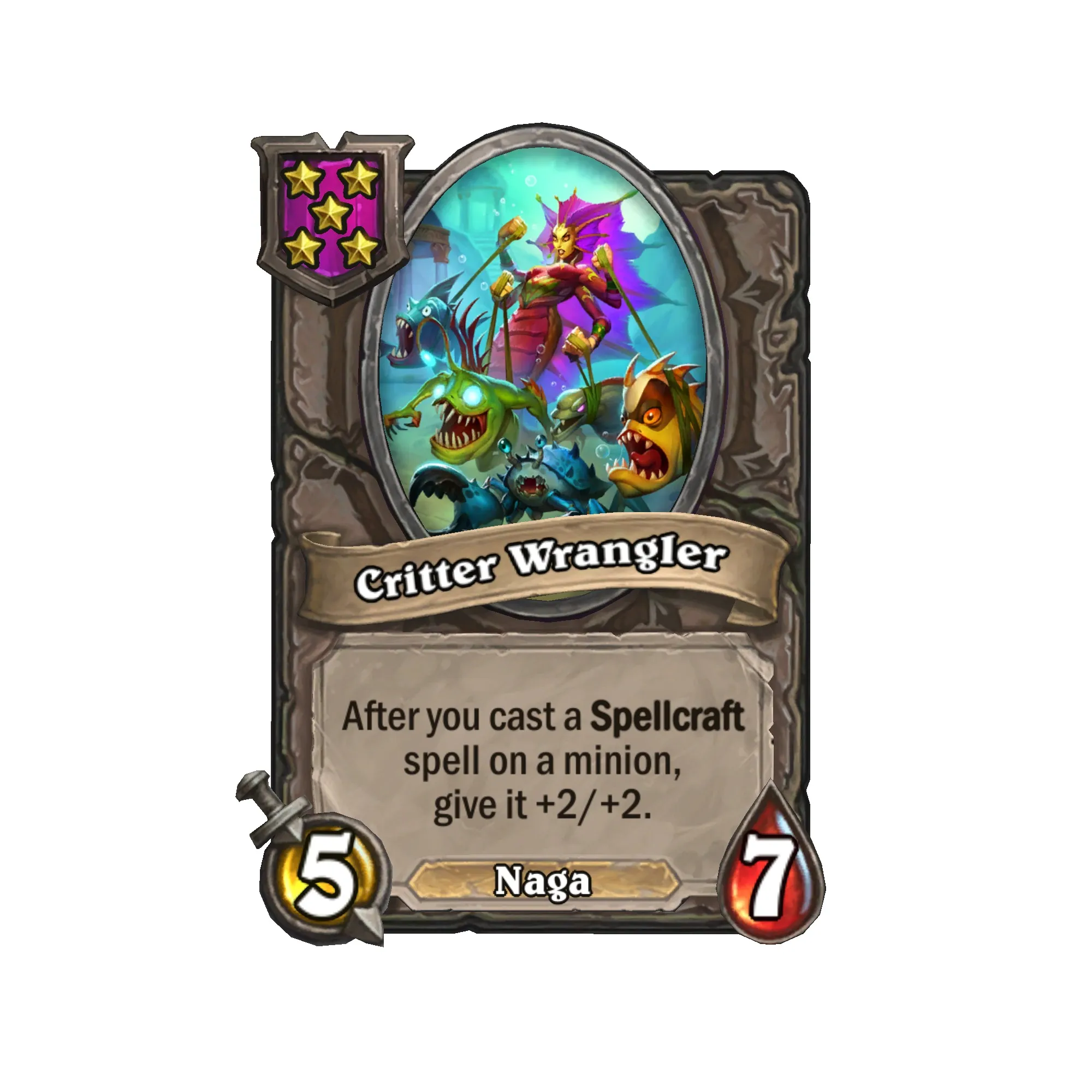 Every Rise Of The Naga Minion Coming To Hearthstone Battlegrounds