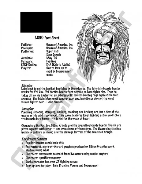 Remembering DC Comics' Canceled Lobo Game
