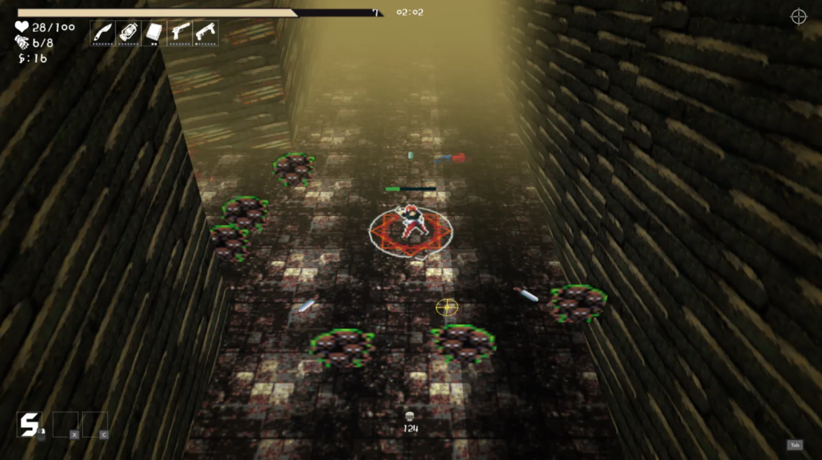 Outer Terror, An Arcade Bullet Hell Homage To B-Movie Horror, Hits PC Soon