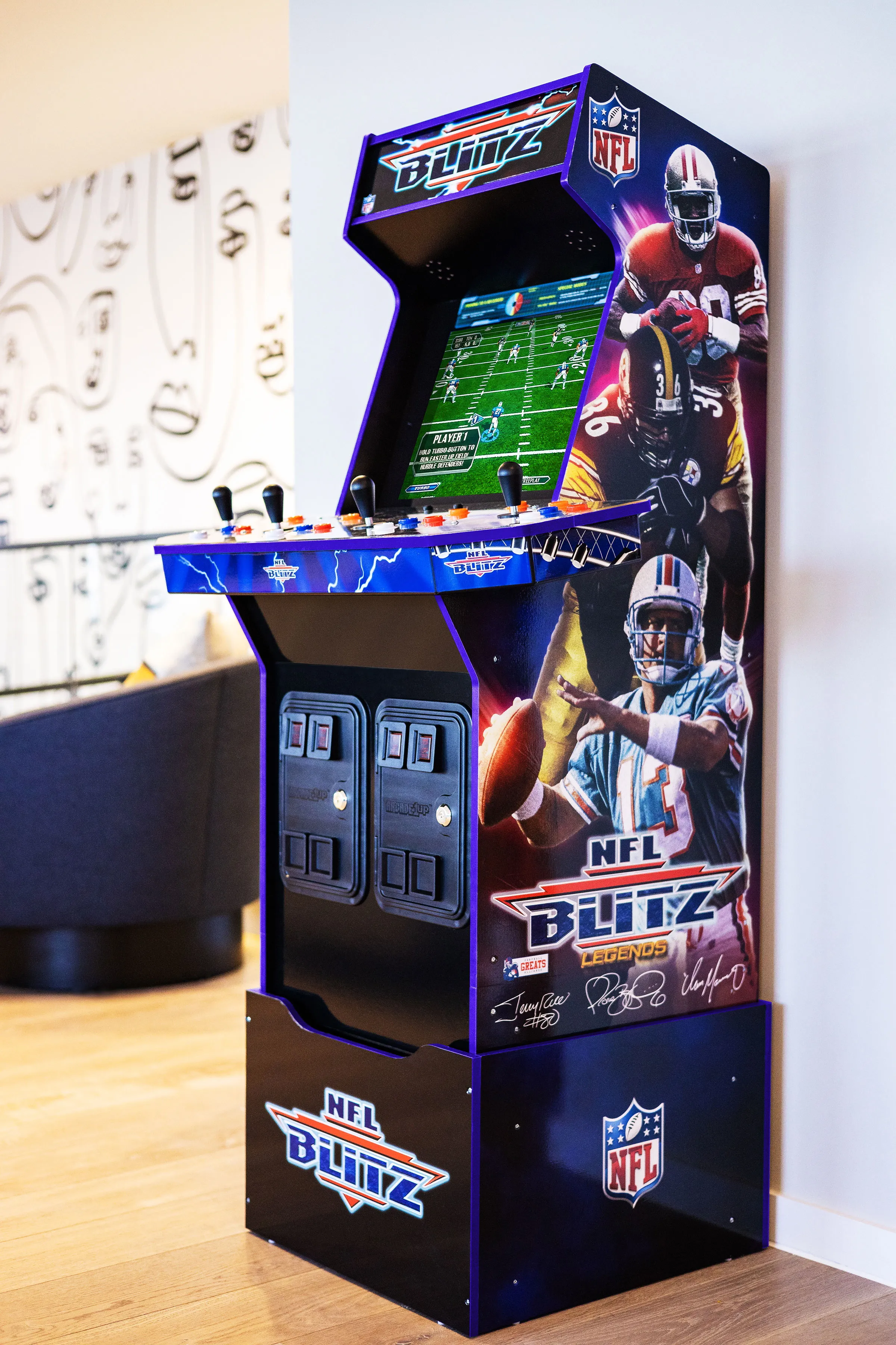 Arcade1Up's NFL Blitz Legends Cabinet Is A Hard-Hitting Stroll Down Memory Lane