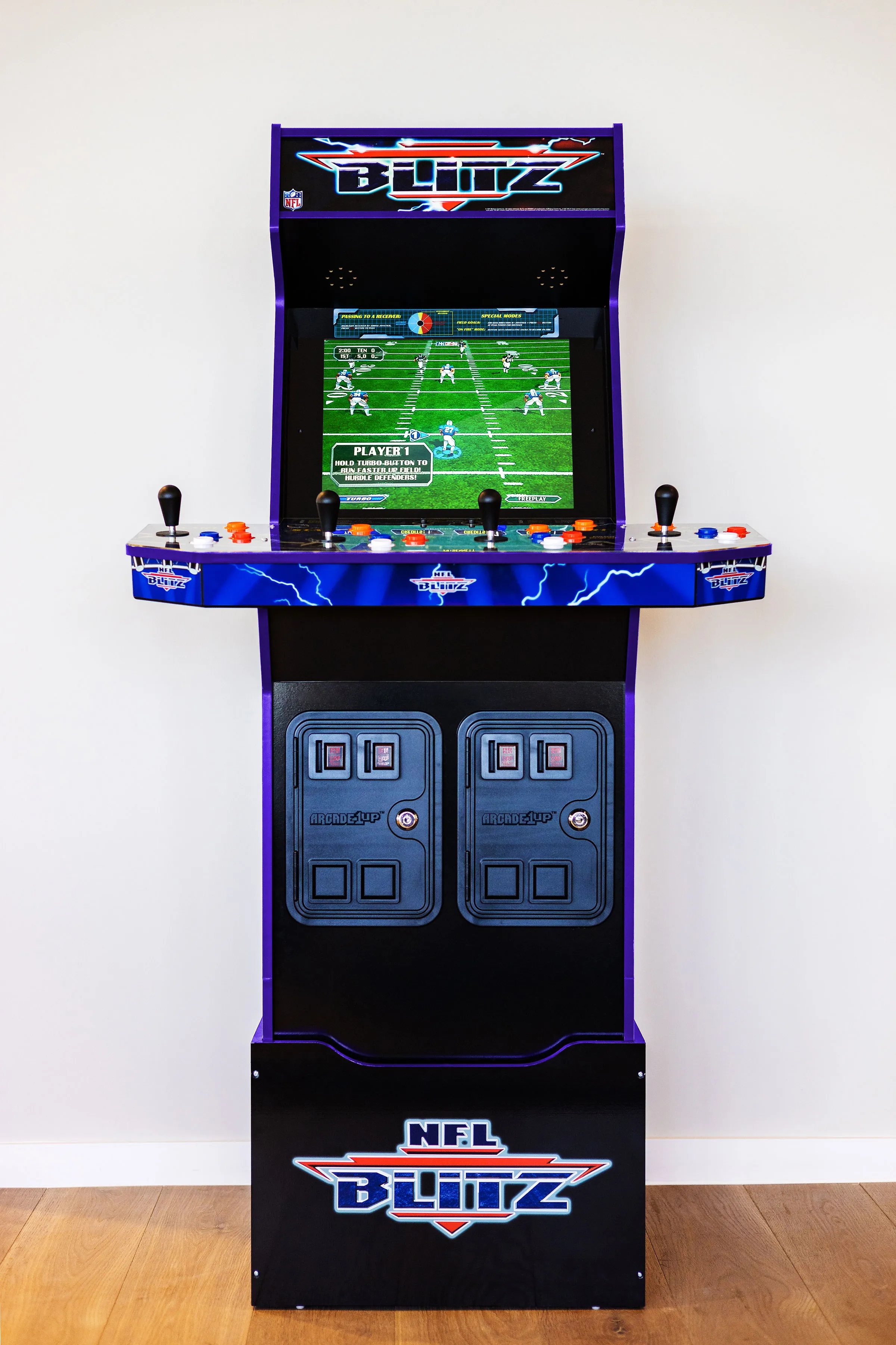 Arcade1Up's NFL Blitz Legends Cabinet Is A Hard-Hitting Stroll Down Memory Lane