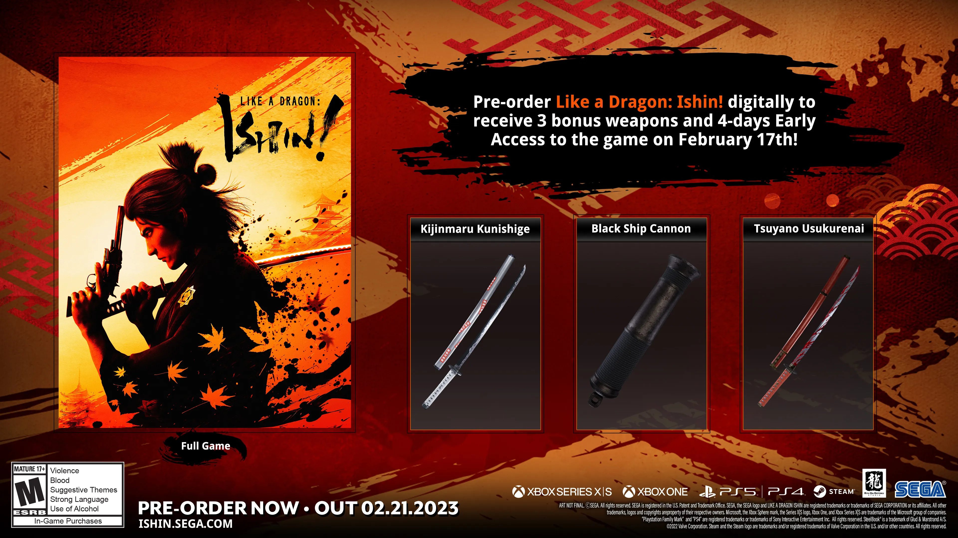 Check Out The Combat Styles And Weaponry Of Like A Dragon: Ishin In New Trailer