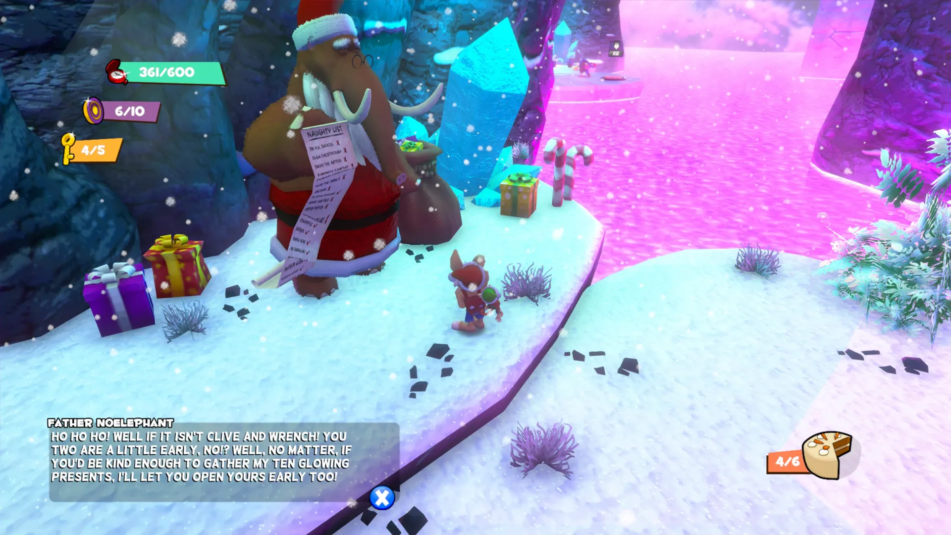 Nostalgic Platformer Clive 'N' Wrench Gets New Trailer Showcasing Christmas World