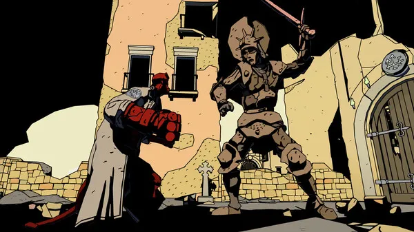 Mike Mignola's Hellboy Web Of Wyrd Is An Upcoming Action Roguelite With A Comic Book Art Style