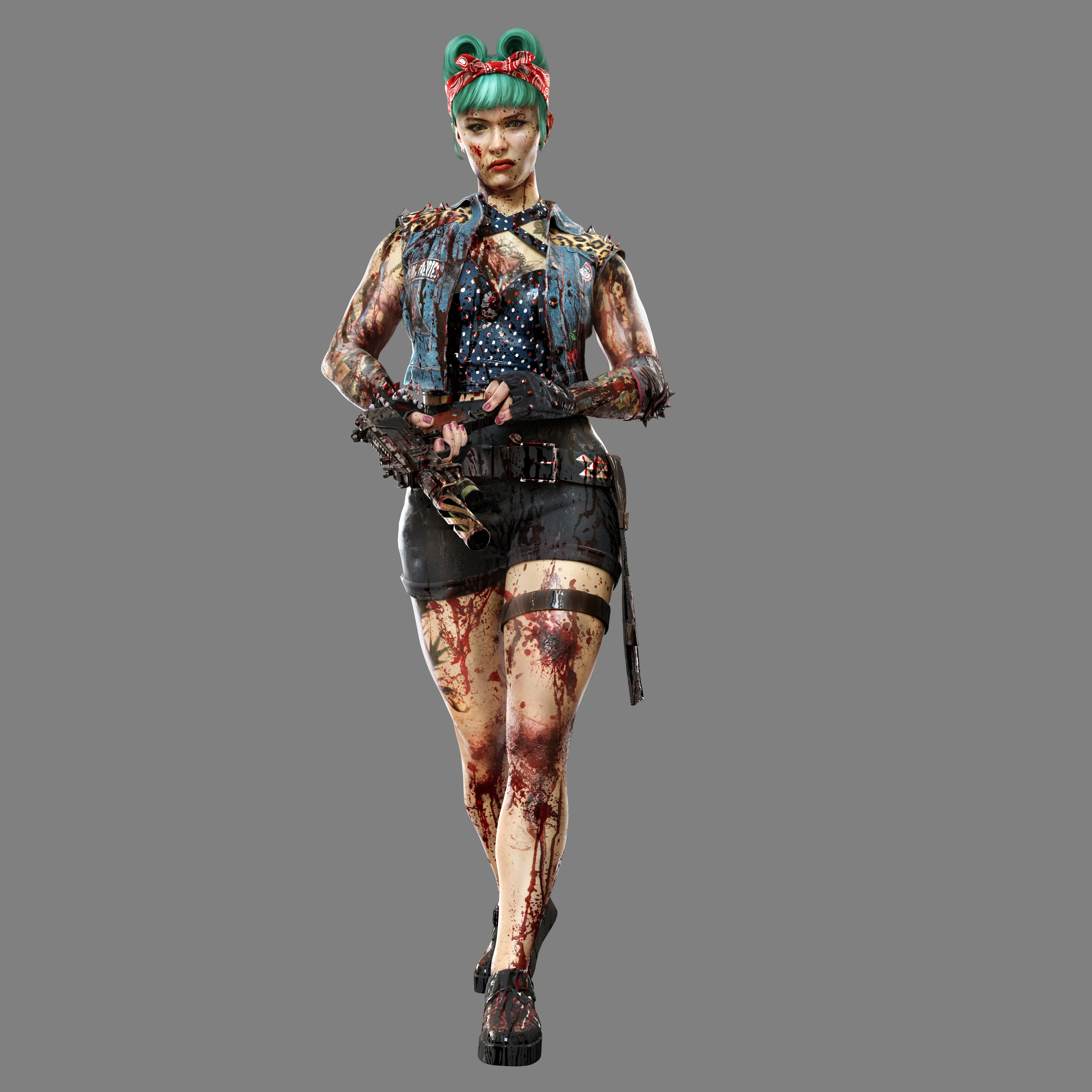Dead Island 2 Survivor Dani Is An Irish Punk Rocker With A Roller Derby Match To Catch