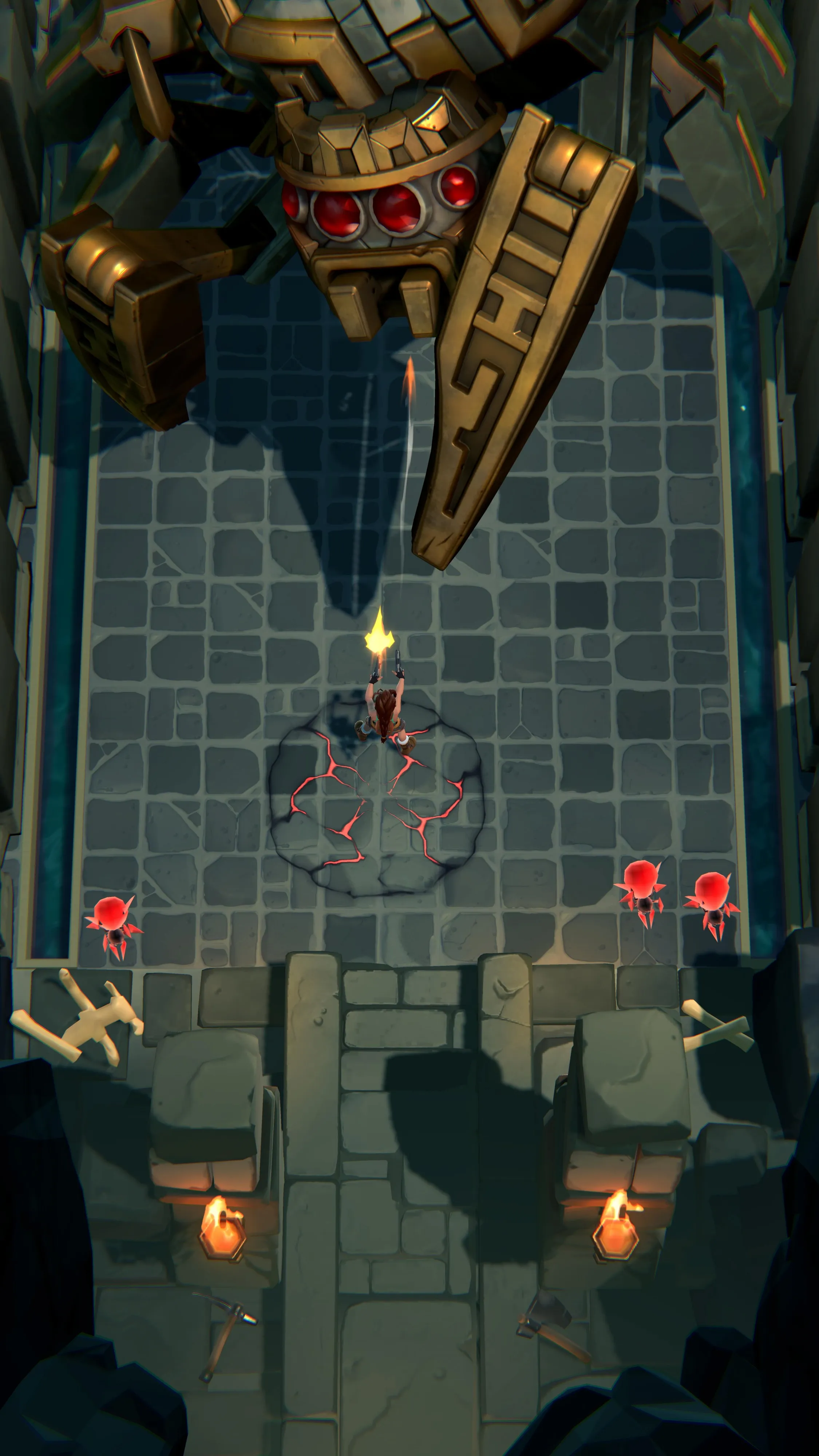 Tomb Raider Reloaded Is A Mobile Roguelike Starring Lara Croft And It's Out This Month