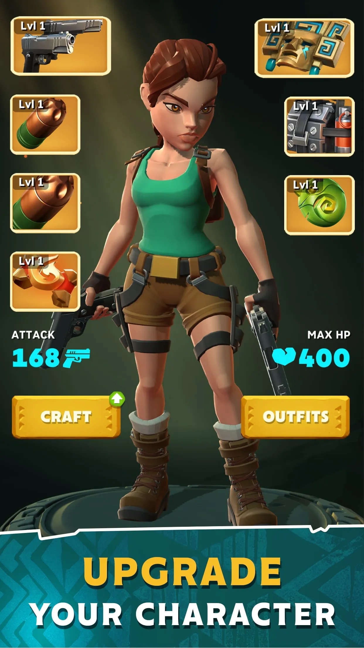 Tomb Raider Reloaded Is A Mobile Roguelike Starring Lara Croft And It's Out This Month