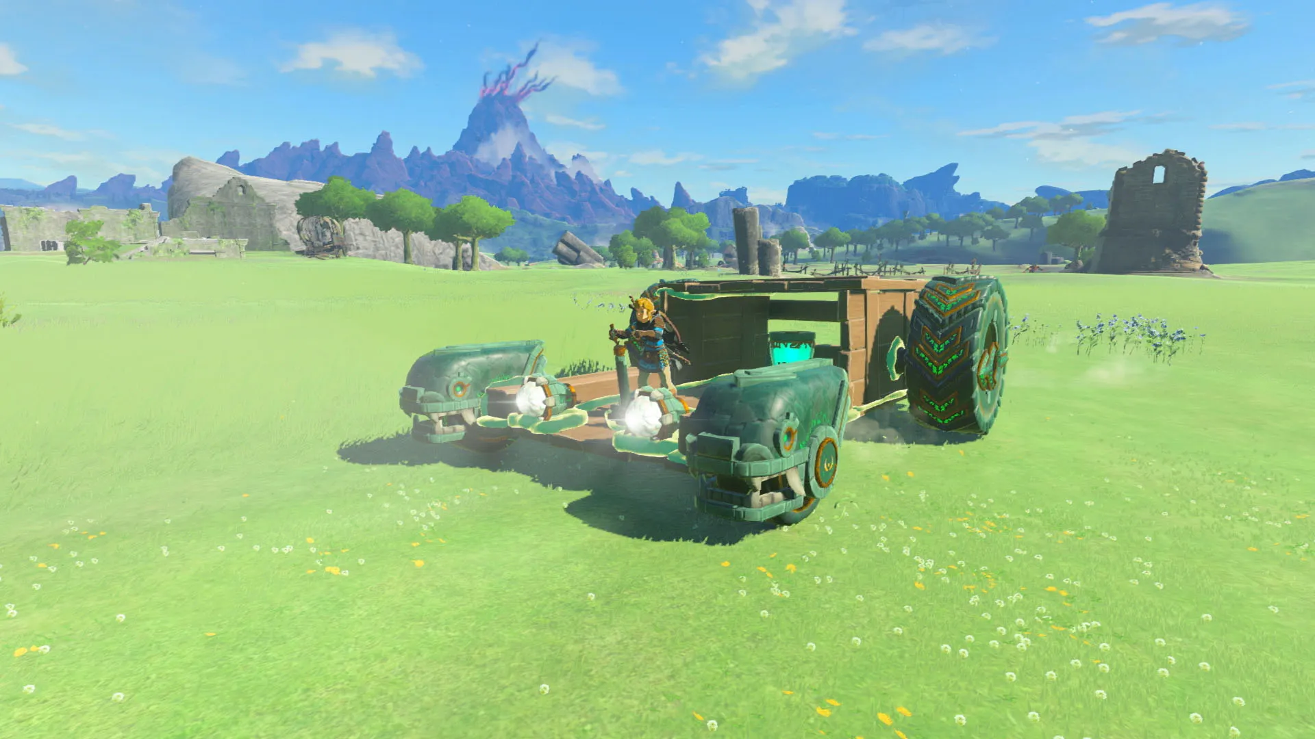 New Legend Of Zelda: Tears Of The Kingdom Screenshots Show Custom Paragliders