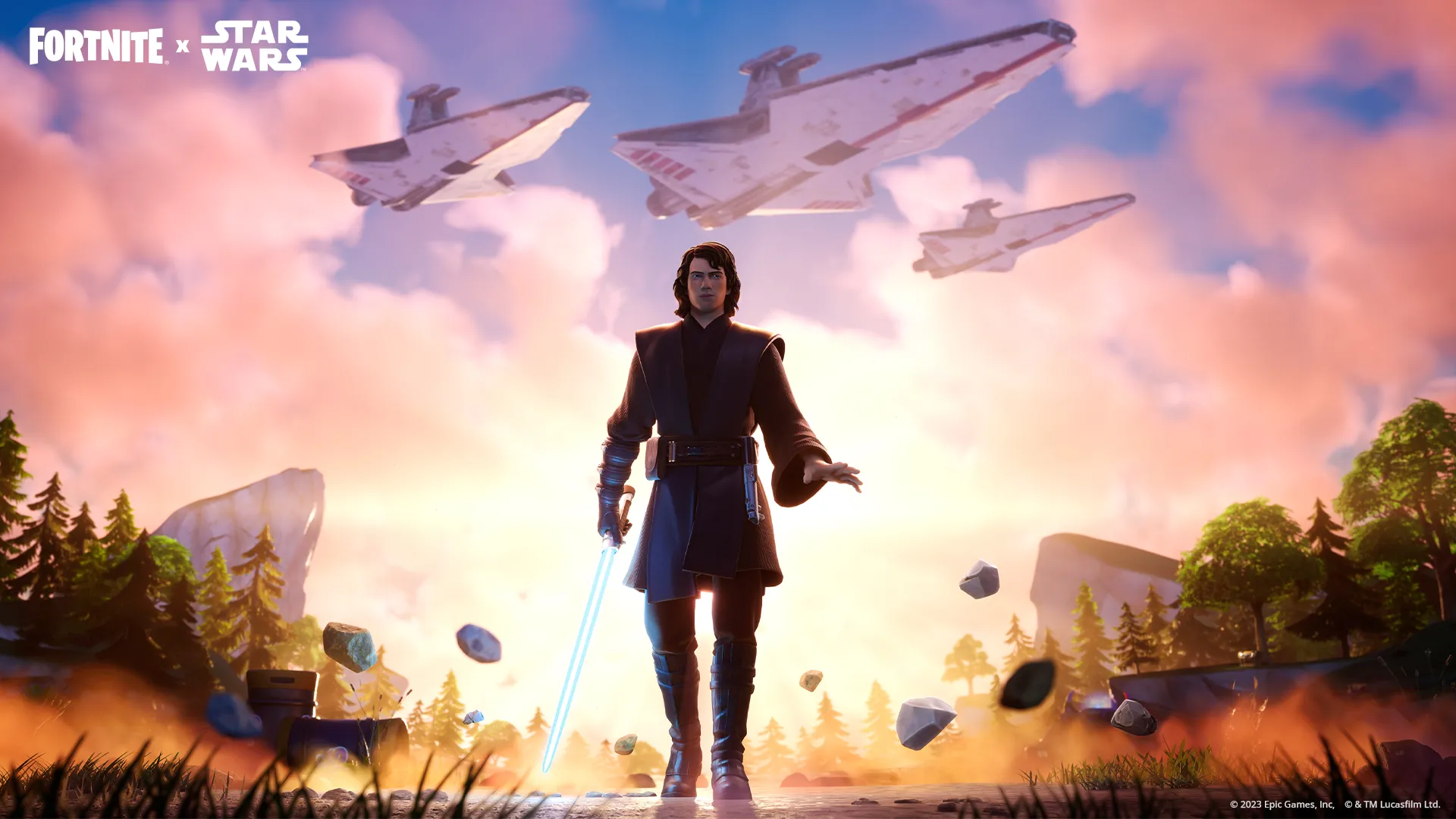 Anakin, Padme, Darth Maul And More Join Fortnite In New Star Wars Event