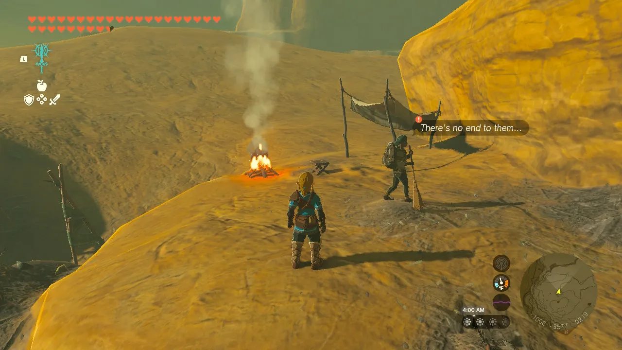 If You Don't Know What To Do In Zelda: Tears Of The Kingdom Talk To Patricia