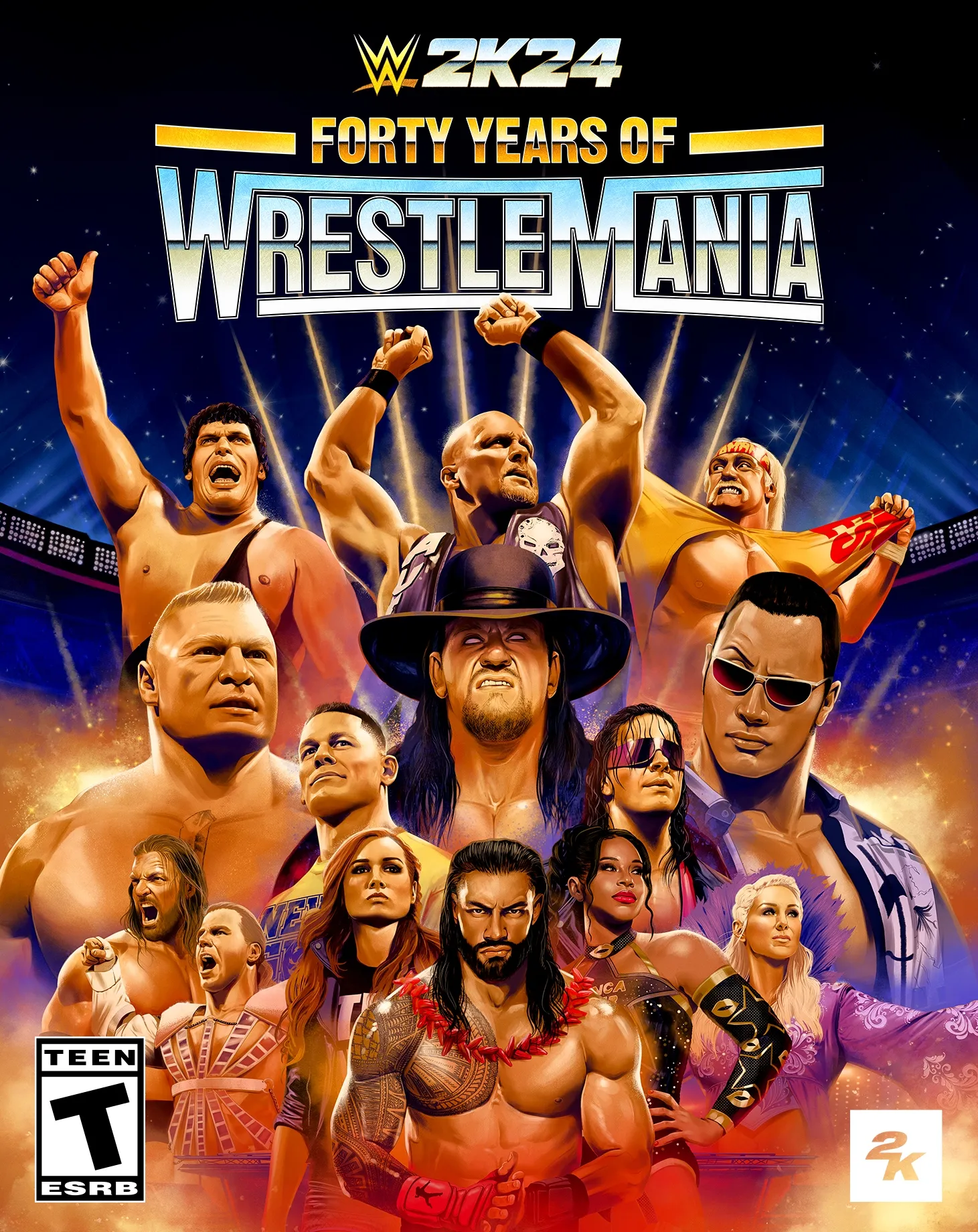 WWE 2K24 Celebrates 40 Years Of Wrestlemania
