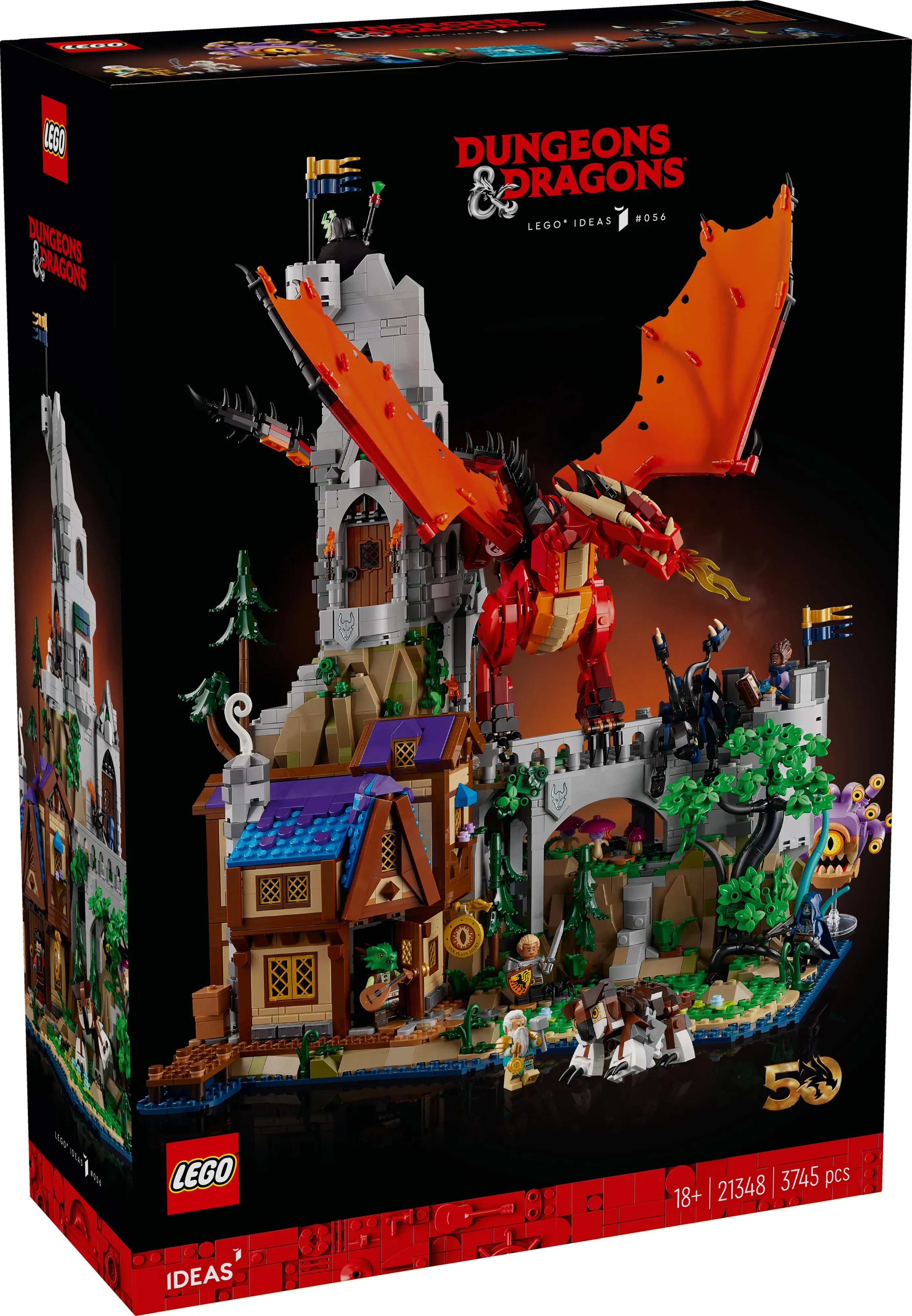 LEGO Reveals Massive Dungeons & Dragons Set 