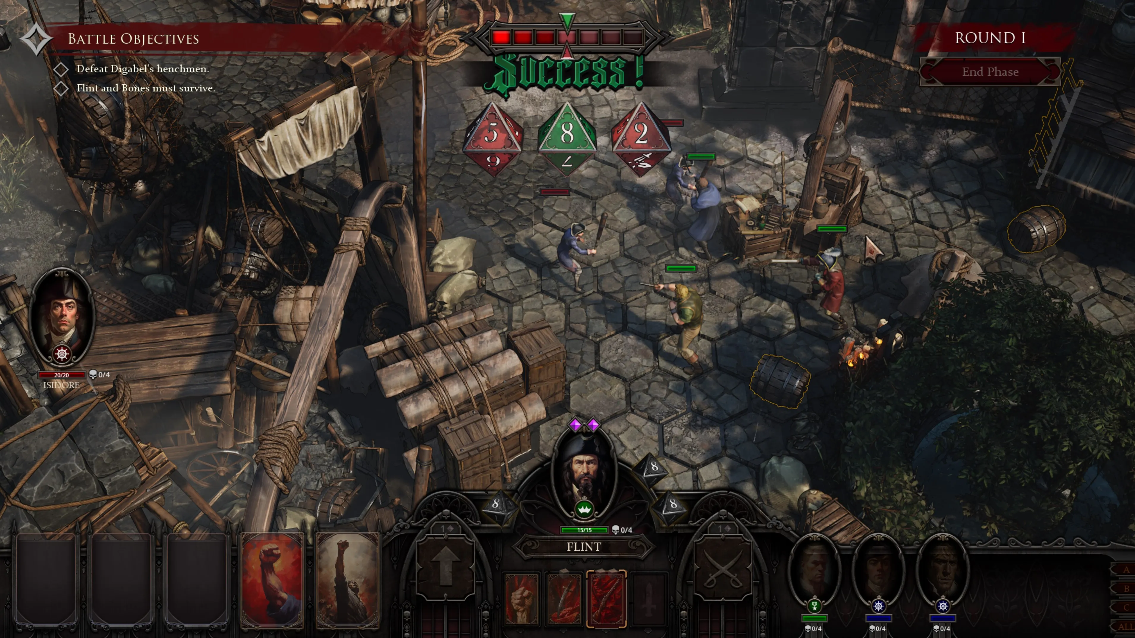 flint treasure of oblivion savage level microids pirate tactical rpg turn-based combat