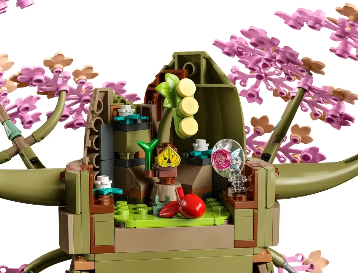 Lego Reveals The Legend Of Zelda Great Deku Tree 2-In-1 Set
