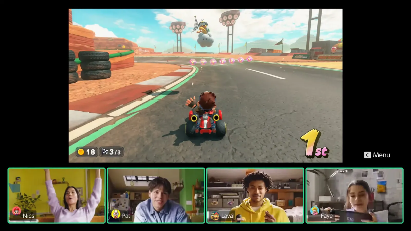 We Know What The Switch 2 C-Button Does: Nintendo Reveals GameChat