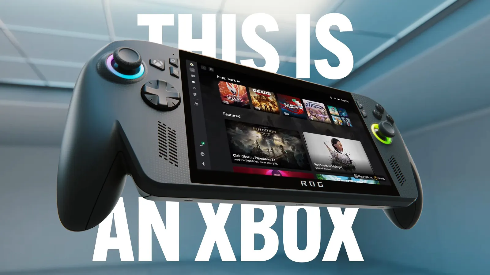 Microsoft Partners With ASUS For Dedicated Handheld Xbox Device